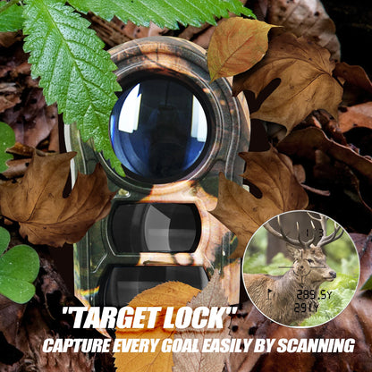 REVASRI Hunting Laser Rangefinder 1000M with Type-C Rechargeable Hunting Range Finder with Target Acquisition Technology