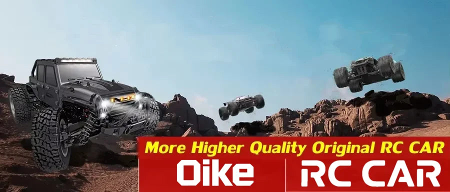 Oike 4WD Remote Control Car Off Road 4x4 RC Car High Speed Buggy Truck Super Brushless 50 or 80KM/H Fast Drift Racing Toy Gift
