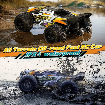 Oike 4WD Remote Control Car Off Road 4x4 RC Car High Speed Buggy Truck Super Brushless 50 or 80KM/H Fast Drift Racing Toy Gift
