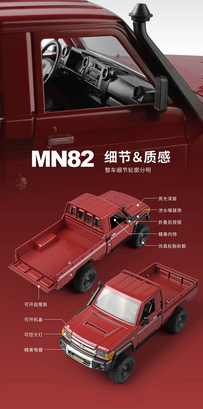 MN82 PRO LC79 RC Rock Crawler 1/12 MNRC RC Crawler 4x4 Off Road Remote Control Pickup Truck Climing Car 4WD 2.4G for Adults
