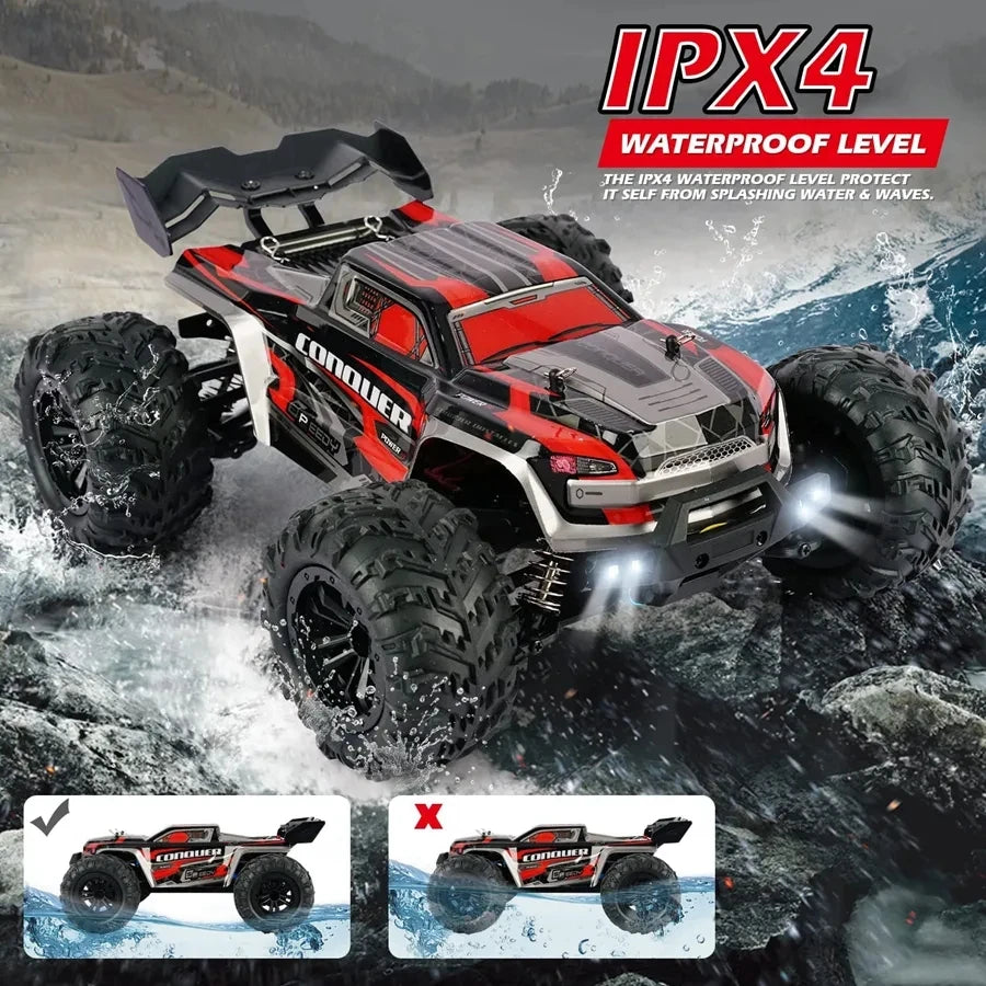 Oike 4WD Remote Control Car Off Road 4x4 RC Car High Speed Buggy Truck Super Brushless 50 or 80KM/H Fast Drift Racing Toy Gift