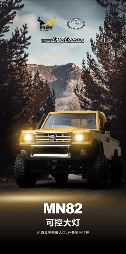 MN82 PRO LC79 RC Rock Crawler 1/12 MNRC RC Crawler 4x4 Off Road Remote Control Pickup Truck Climing Car 4WD 2.4G for Adults