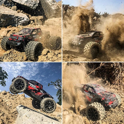 Oike 4WD Remote Control Car Off Road 4x4 RC Car High Speed Buggy Truck Super Brushless 50 or 80KM/H Fast Drift Racing Toy Gift