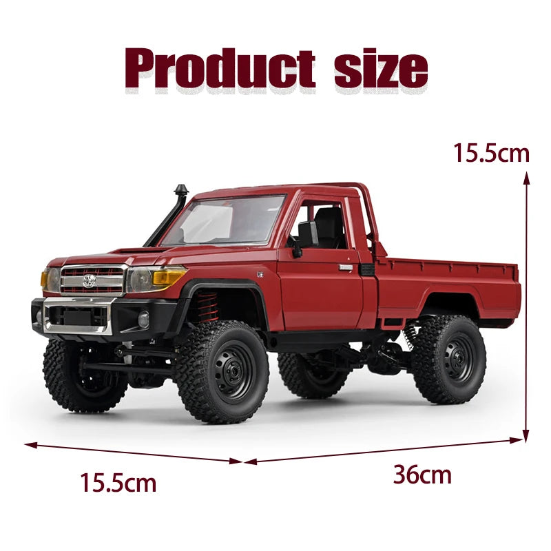 MN82 PRO LC79 RC Rock Crawler 1/12 MNRC RC Crawler 4x4 Off Road Remote Control Pickup Truck Climing Car 4WD 2.4G for Adults