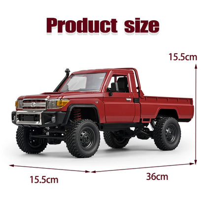 MN82 PRO LC79 RC Rock Crawler 1/12 MNRC RC Crawler 4x4 Off Road Remote Control Pickup Truck Climing Car 4WD 2.4G for Adults